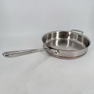 All-Clad Copper Core 3 Qt Fry Pan 11” Double Handle Made in USA